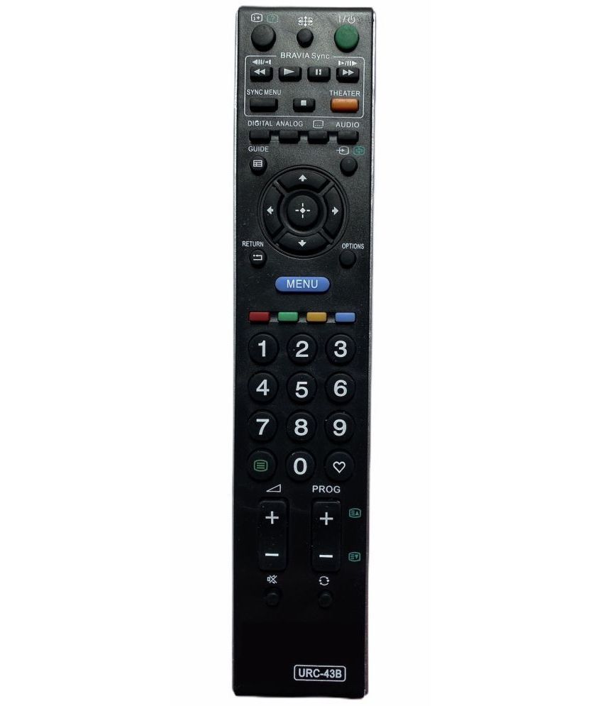     			Upix URC43 LCD/LED TV Remote Compatible with Sony Bravia LCD/LED TV