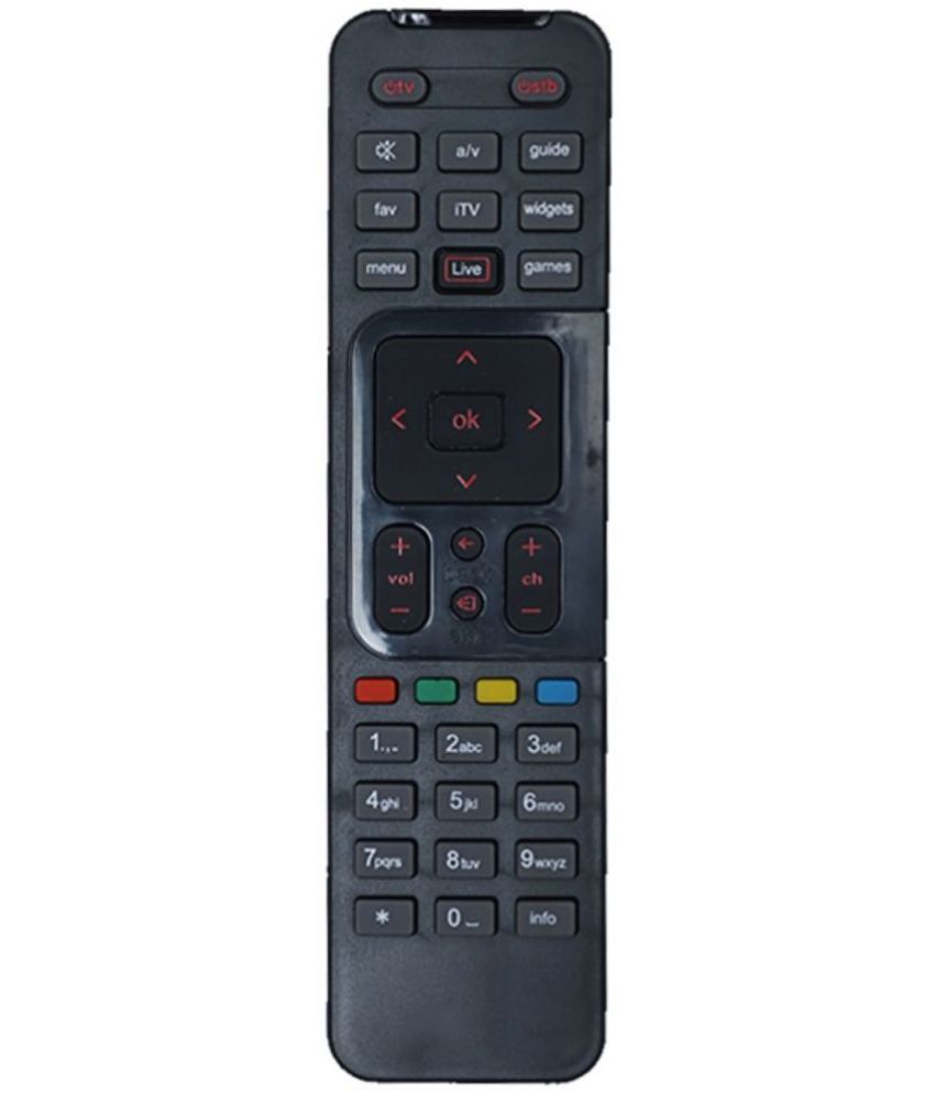     			Upix (Without Recording) DTH Remote Compatible with Airtel DTH Set Top Box