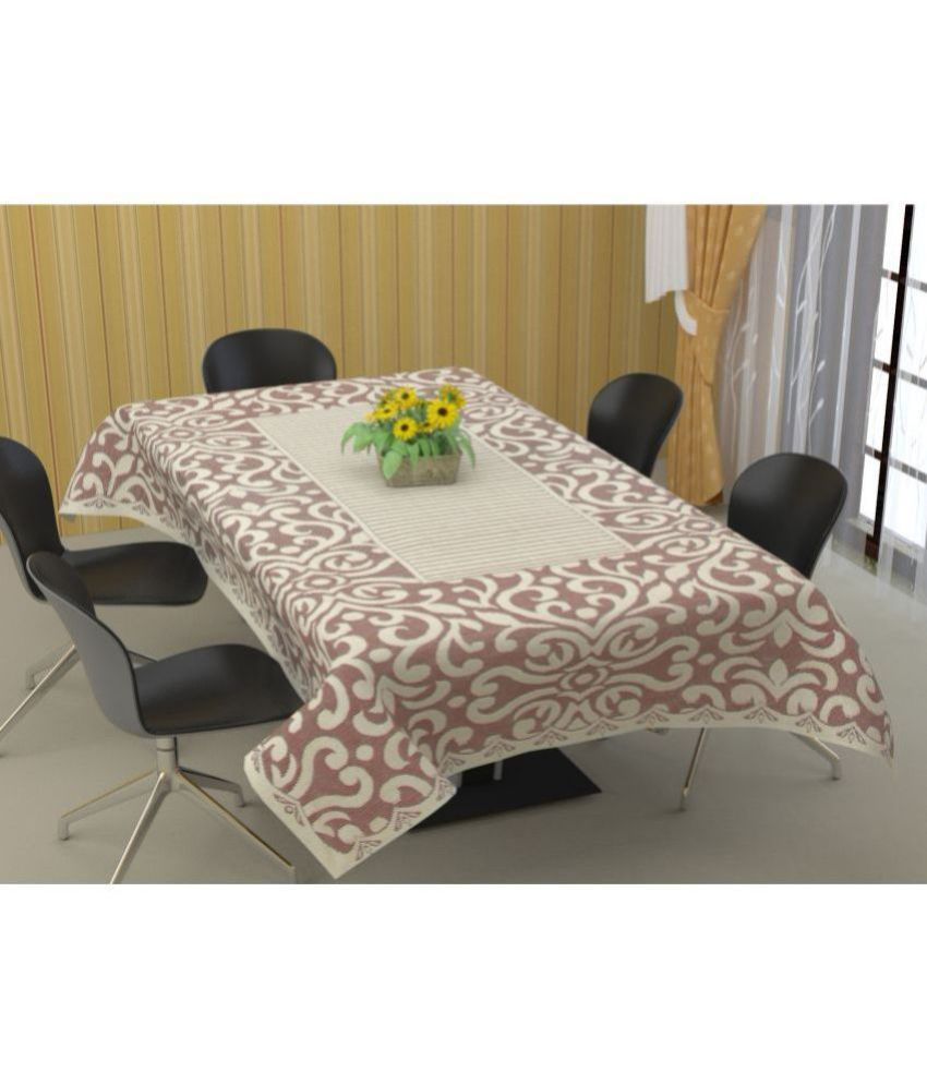     			Bigger Fish - Multicolor Cotton Table Cover ( Pack of 1 )