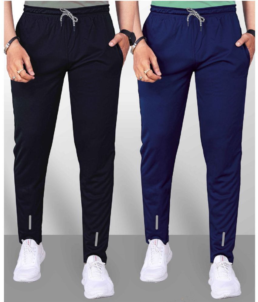     			Gazal Fashions - Multicolor Polyester Men's Trackpants ( Pack of 2 )