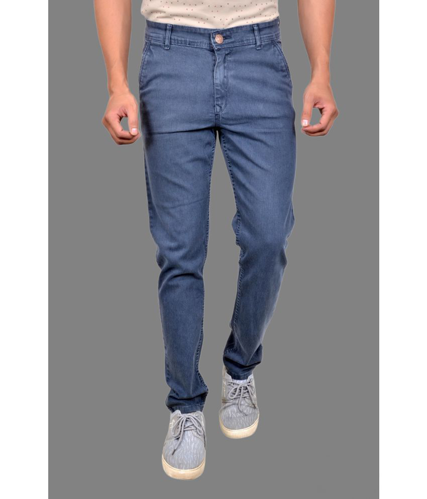     			MOUDLIN - Dark Grey Denim Slim Fit Men's Jeans ( Pack of 1 )