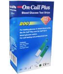 On Call Plus Blood Glucose Test Strips - 200 Strips (Pack of 1)