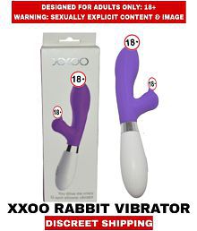 FEAMLE ADULT SEX TOYS XXOO RABBIT Silicon Vibrator For Women