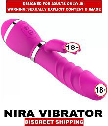 FEMALE ADULT SEX TOYS NIRA Silicon Rabbit G-Spot Vibrator For Women