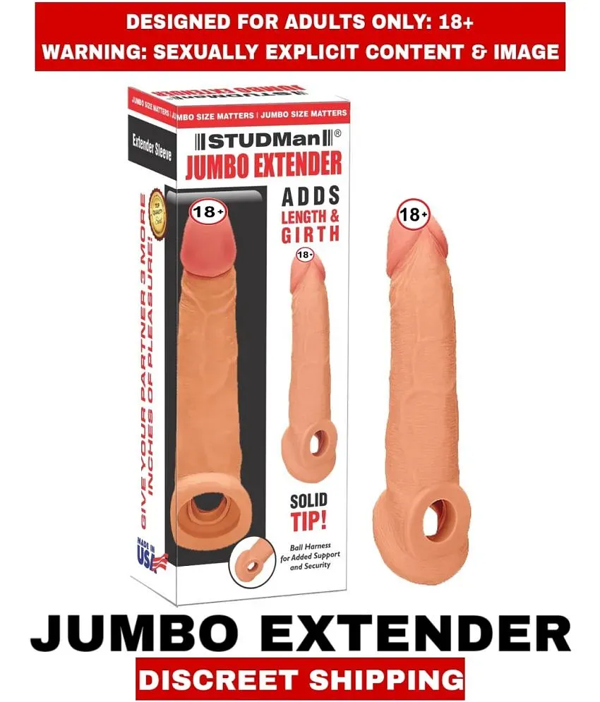 MALE ADULT SEX TOYS JUMBO PURE SILICON REALISTIC 9 INCHES PENIS EXTENDER  SLEEVE For Men: Buy MALE ADULT SEX TOYS JUMBO PURE SILICON REALISTIC 9  INCHES PENIS EXTENDER SLEEVE For Men at