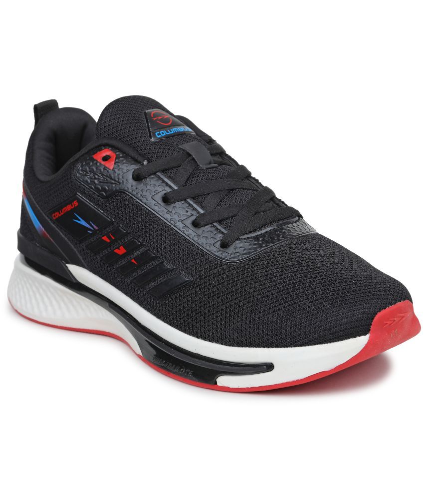     			Columbus - COMAT Sports Shoes Black Men's Sports Running Shoes