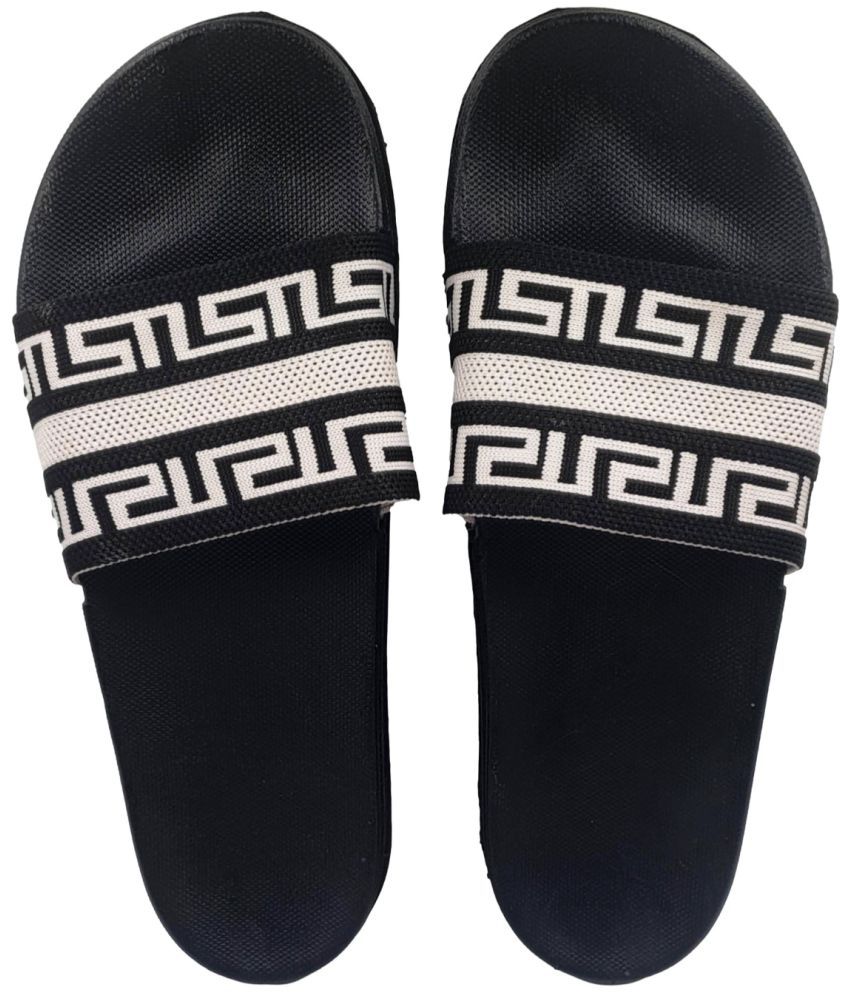     			Pampy Angel - Black Men's Slide Flip flop