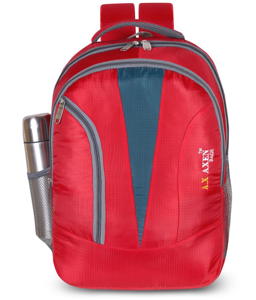     			AXEN BAGS 34 Ltrs Red Laptop Bags