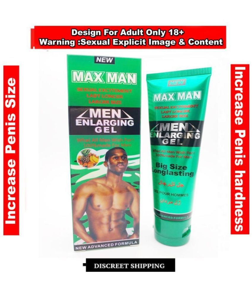 Maxman Green Herbal Male Enlargement Cream Sex Delay Creme For Men 4700