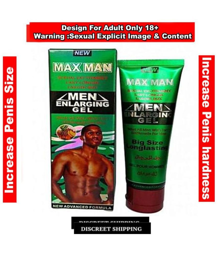 Maxman Green Herbal Male Enlargement Cream Sex Delay Creme For Men 9544