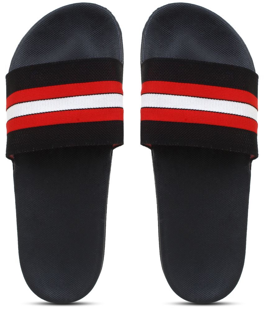     			Pampy Angel - Black Men's Slide Flip flop