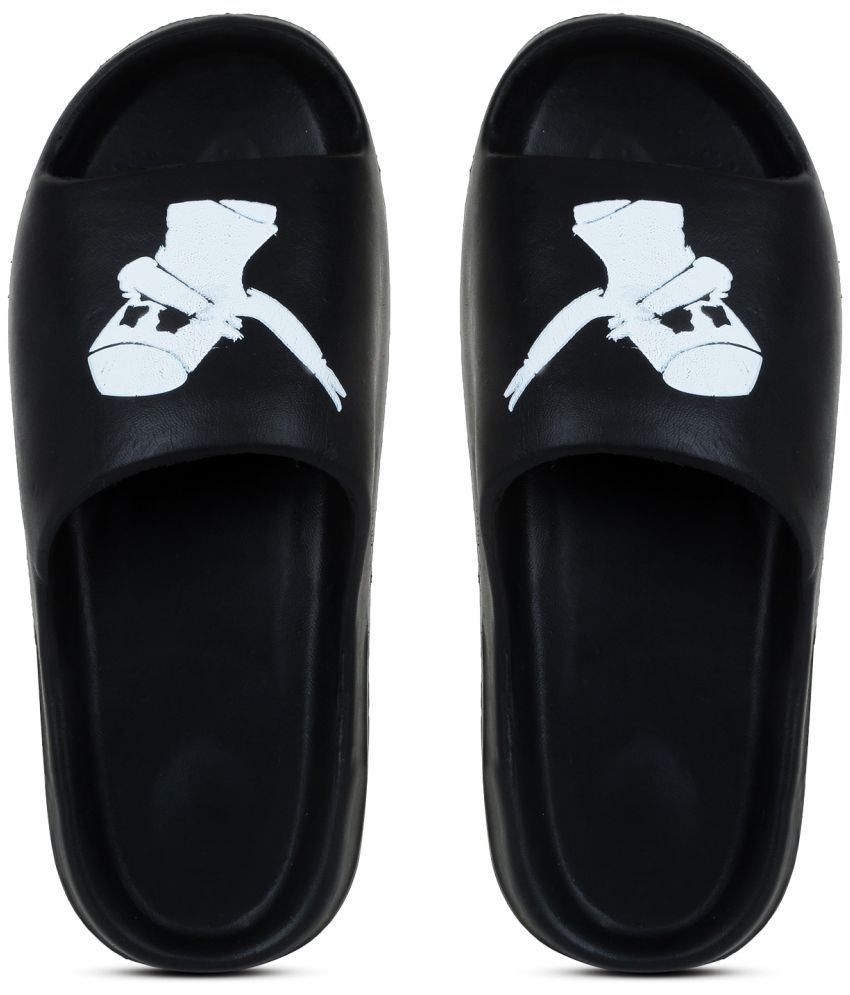     			Pampy Angel - Black Men's Slide Flip flop