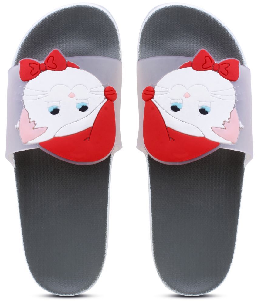     			Pampy Angel - Light Grey Women's Slide Flip flop