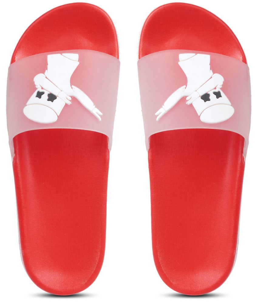     			Pampy Angel - Red Women's Slide Flip flop