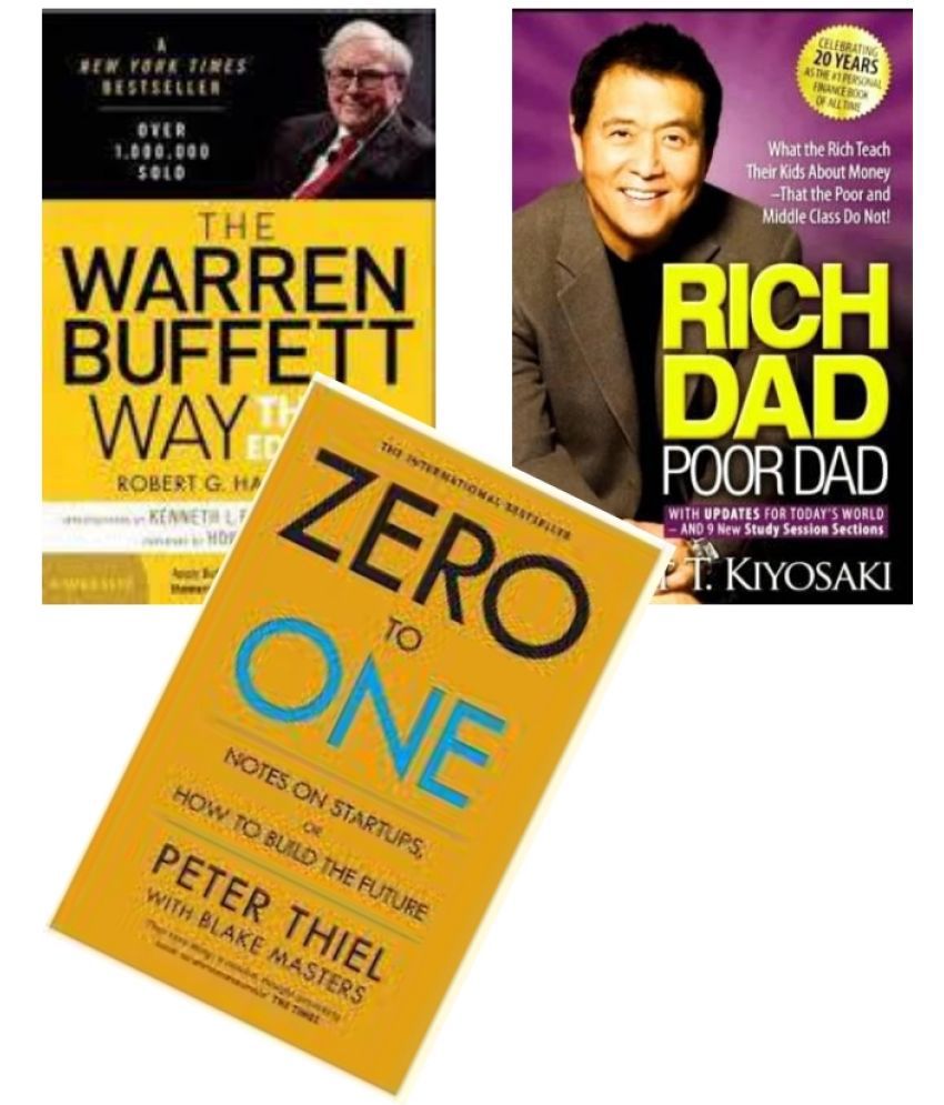     			The Warren Buffett Way + Rich Dad Poor Dad + Zero To One