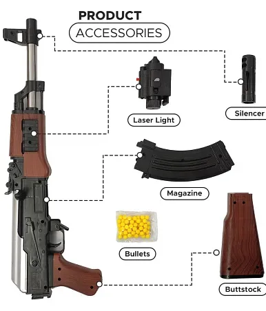 Children's Automatic Children's Airsoft Gun at Rs 2500