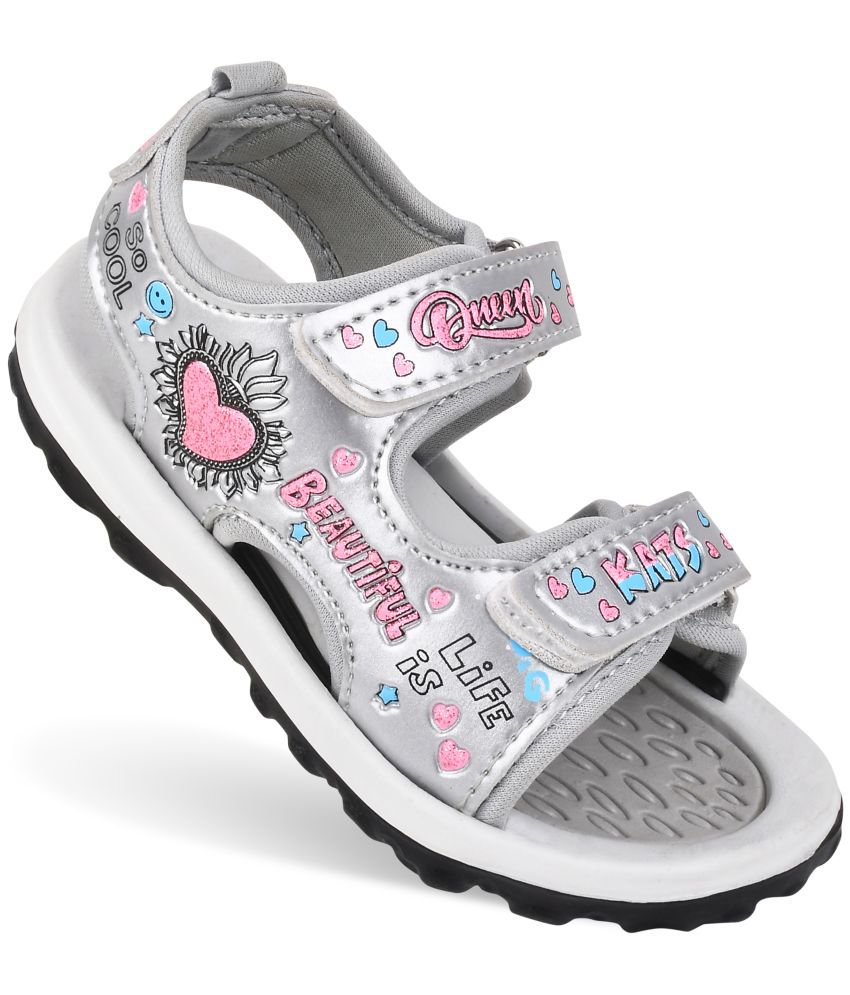     			KATS Kids Stylish Girls Casual Fashion Sandals for 1.5-4 Years
