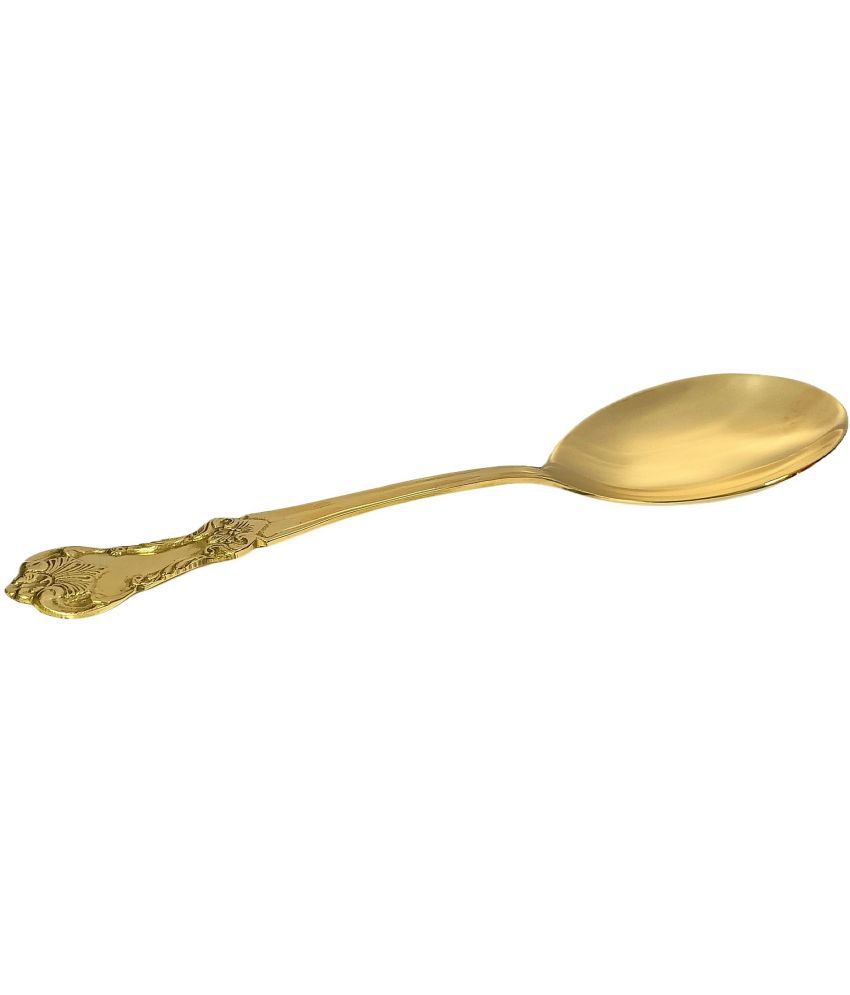     			A & H ENTERPRISES - Brass Brass Serving Spoon ( Pack of 1 )