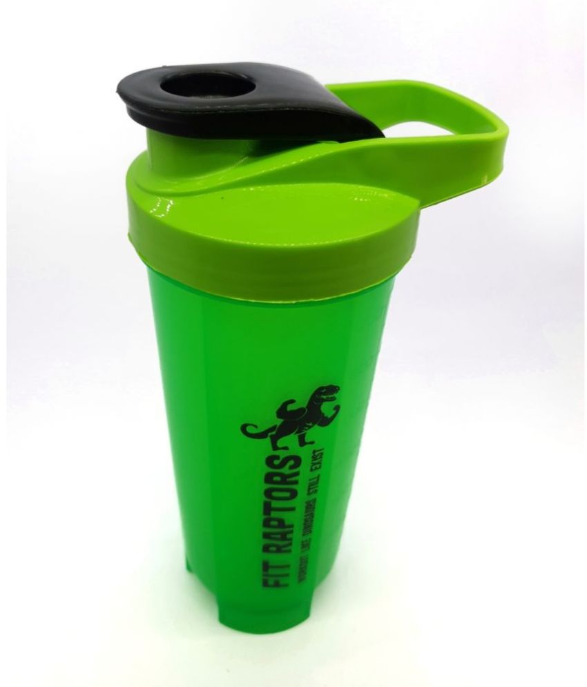     			FITRAPTORS - Plastic Green 750 mL Shaker ( Pack of 1 )