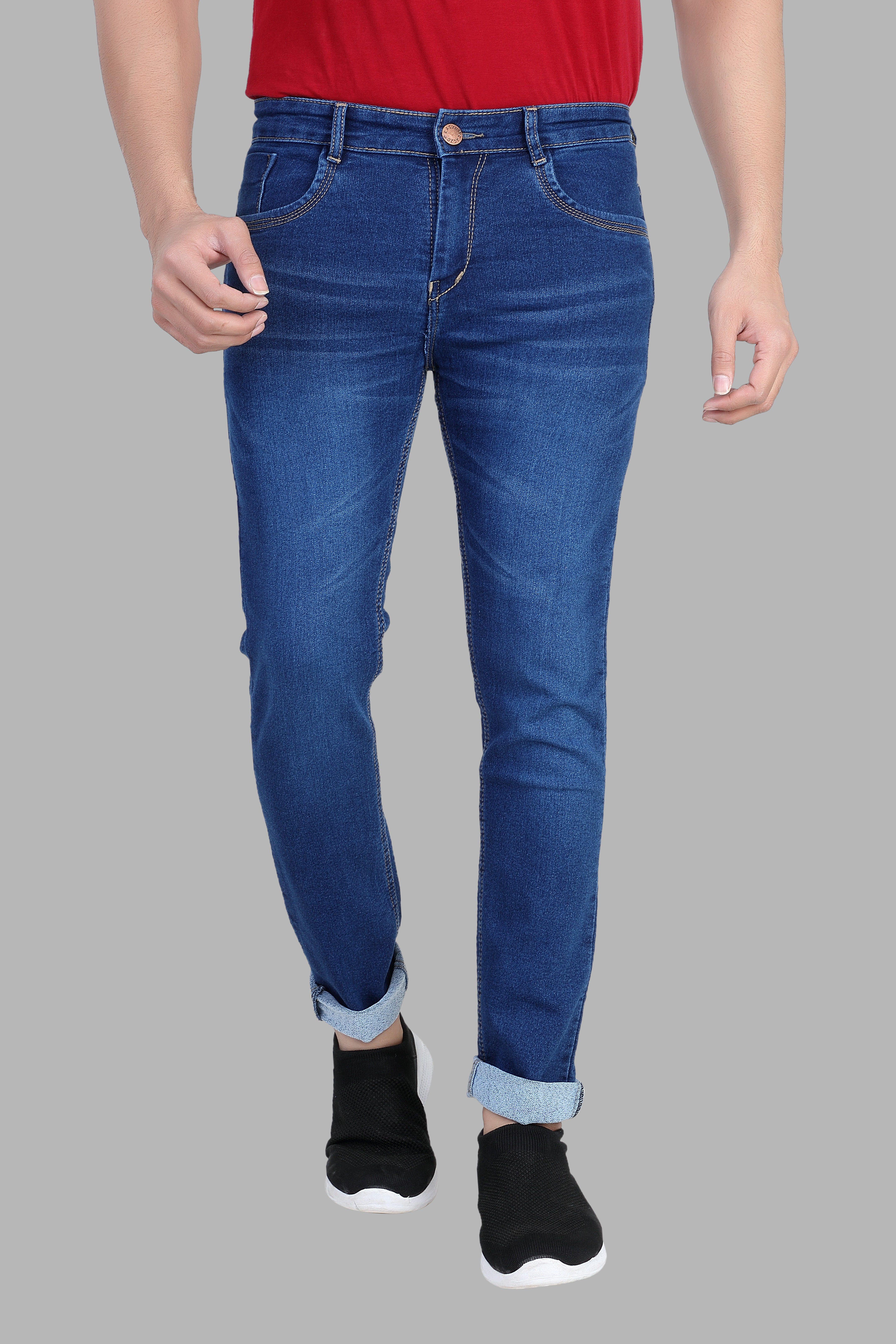 RAGZO - Blue Denim Slim Fit Men's Jeans ( Pack of 1 )