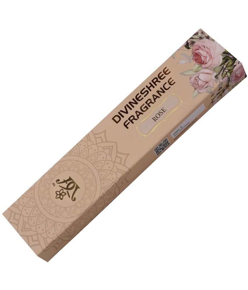     			divineshree fragrance - Incense Stick Rose 50 gm ( Pack of 1 )
