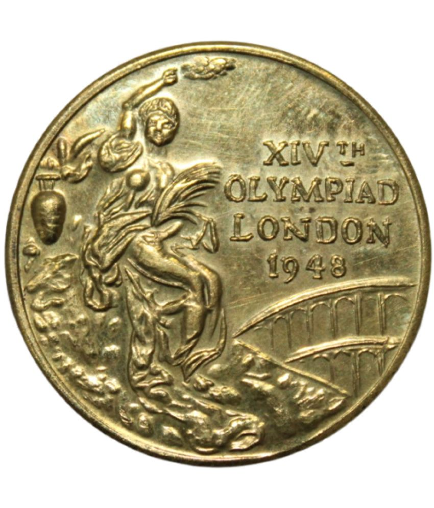     			newWay - XIVth Olympiad London (1948) 1 Numismatic Coins