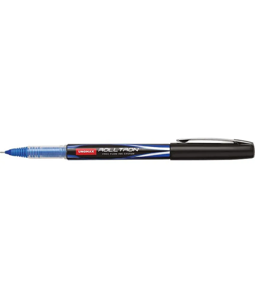 Parker Roller Ball Pen - Chrome Trim, Blue, Vector Standard, Writes  Smoothly, 1 pc