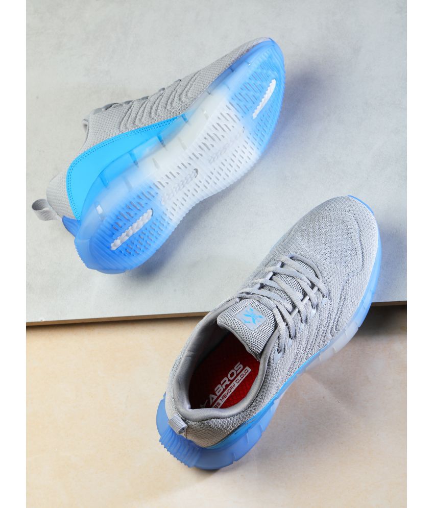     			Abros - FLEX Light grey Men's Sports Running Shoes