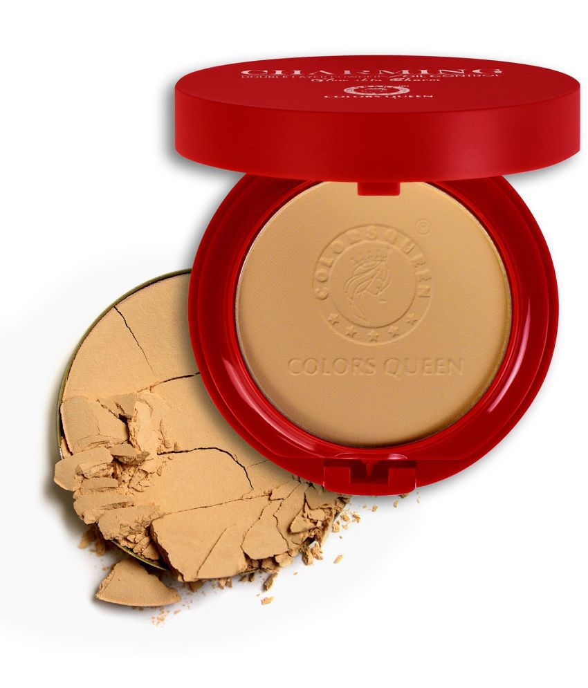     			Colors Queen Charming Double Layer Compact Loose Powder Tan 18 g