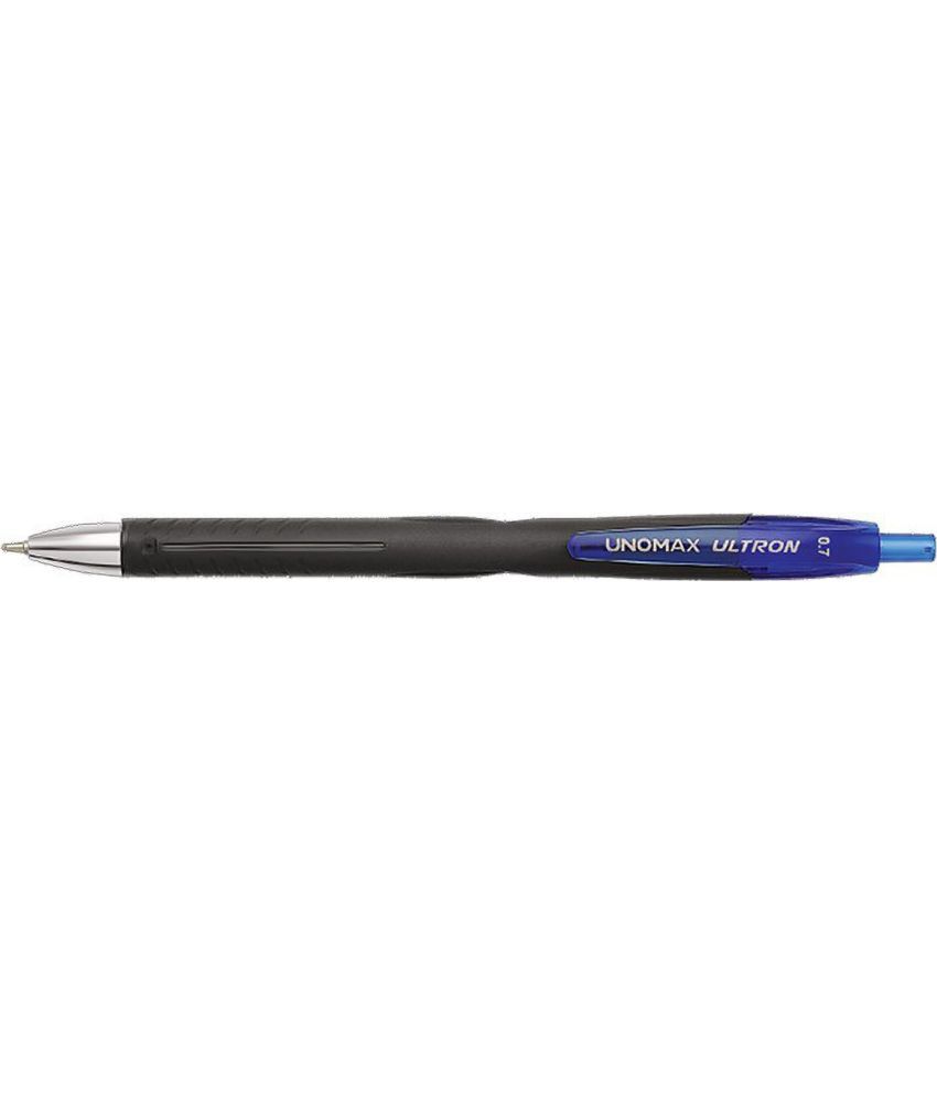     			Unomax Ultron Softfeel Retractable Ball Pen Blue Ball Pen (Pack Of 20, Blue)
