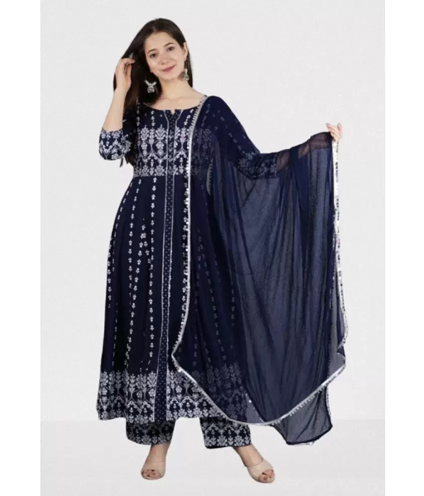 45% OFF on Shakumbhari Cotton Bandhani Anarkali Dress Material on Snapdeal  | PaisaWapas.com