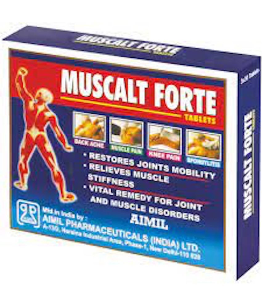     			Aimil AIMIL MUSCALT FORTE 30 TABS (PACK OF 4)