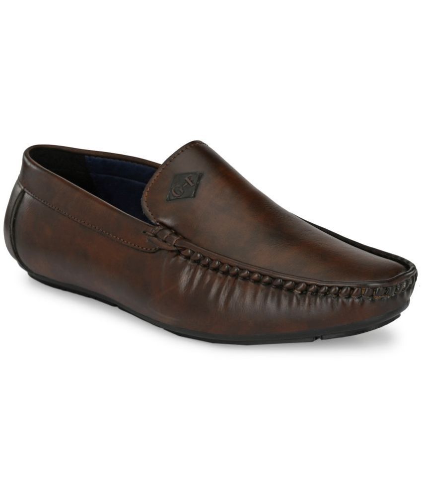     			absolutee shoes - Brown Men's Slip on