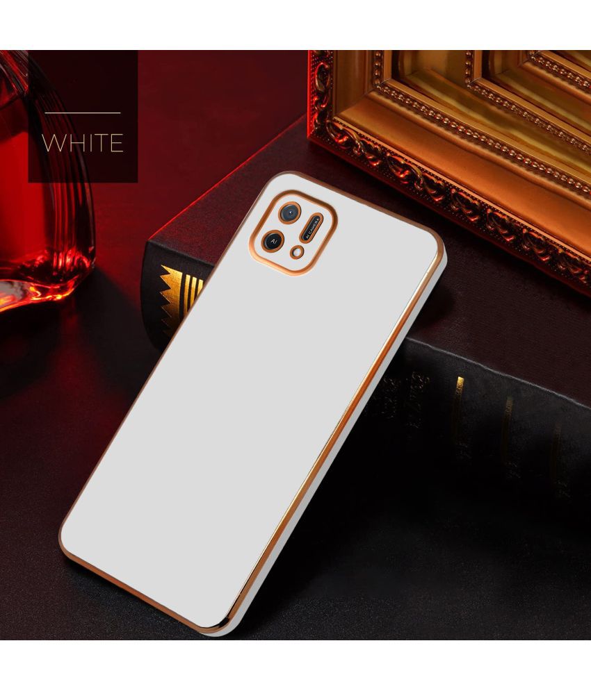    			Bright Traders - White Silicon Silicon Soft cases Compatible For Oppo A16K ( Pack of 1 )