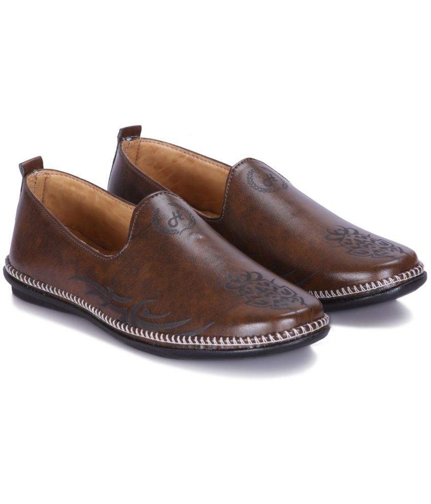 HiDa - Brown Men's Designer Shoes
