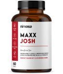 Nirvasa Maxx Josh Tablet, for Stamina, Performance and boosts T-Level in men, enriched with Ashwagandha, Safed Musli, Kaunch Beej (1 X 60 Tablets)