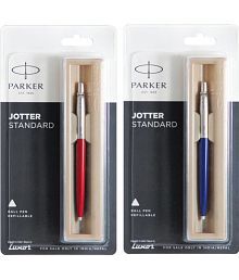 Parker Jotter Standard Ct Ball Pen (Pack Of 2, Blue)
