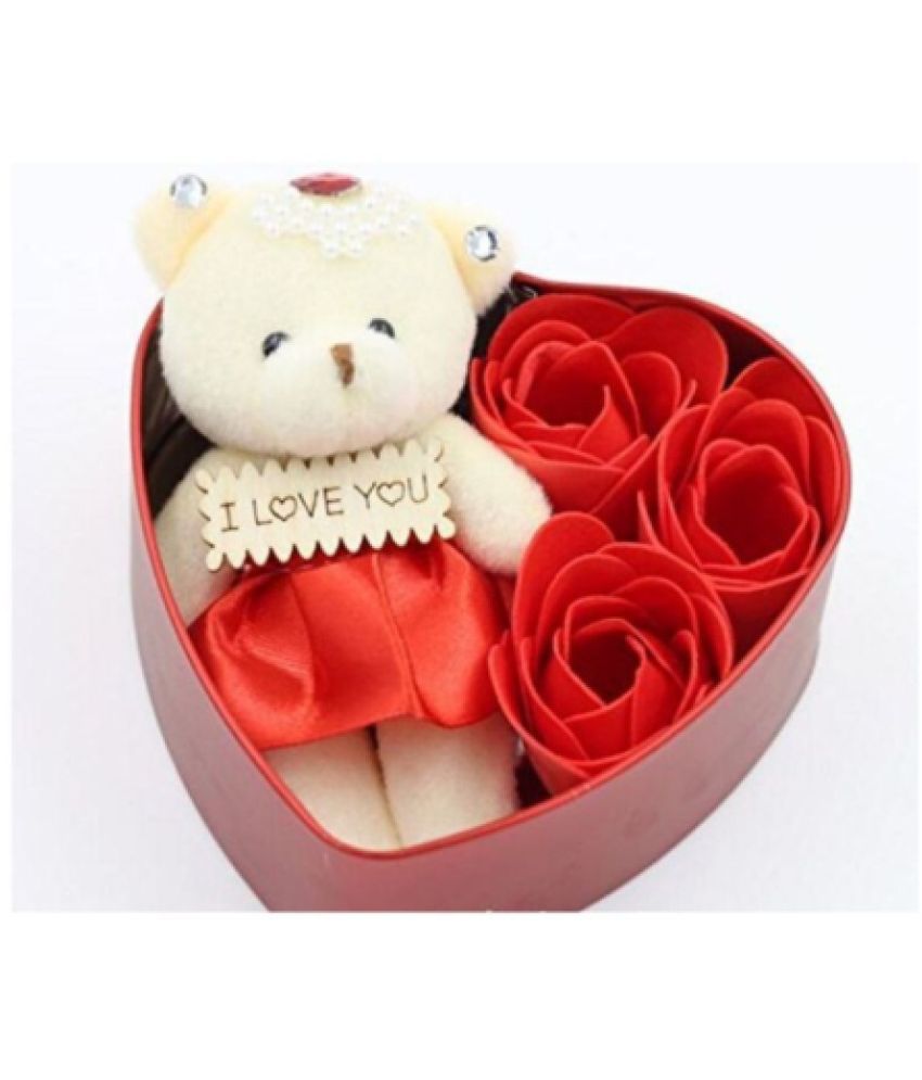     			FSN-Valentine Day Heart Shape Box with Rose Love Couple Gift For For Boy ,Girl and Lover.