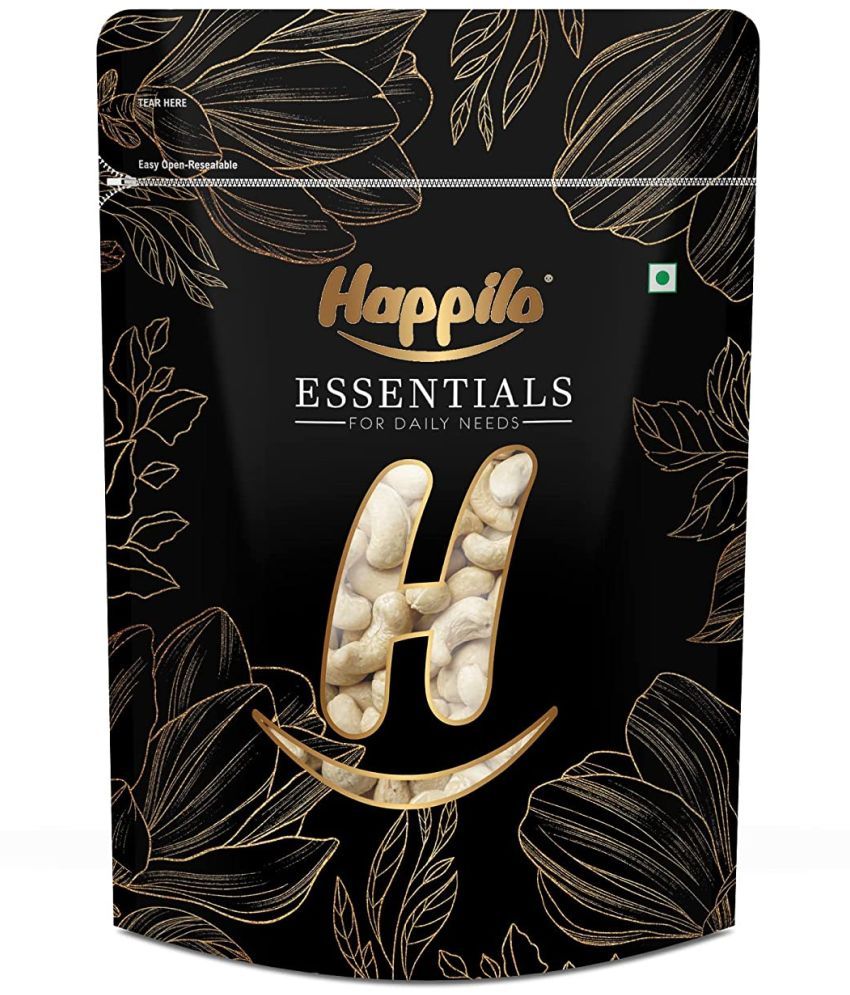     			Happilo Essentials Cashew Halves and 2 Pieces 500g, Healthy Snack, Source of Protein, Vitamin & Minerals, No Preservatives