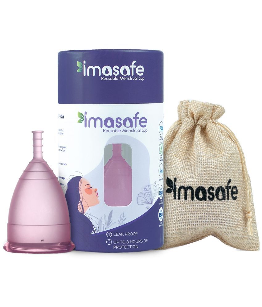     			Imasafe - Silicone Reusable Menstrual Cup Medium ( Pack of 1 )