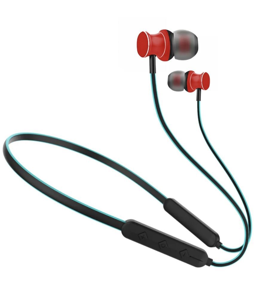     			Neo NB1 On Ear Bluetooth Neckband 20 Hours Playback IPX4(Splash & Sweat Proof) Active Noise cancellation -Bluetooth Green