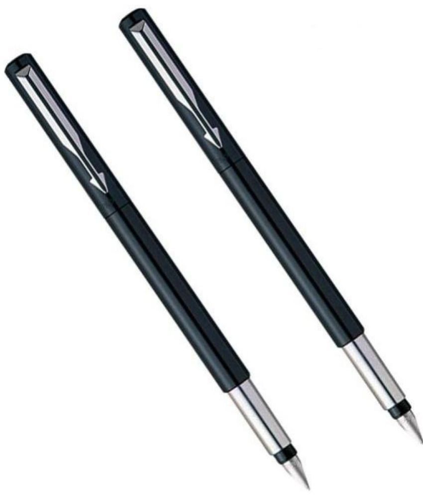     			Parker Vector Std Ct Fountain Pen (Pack Of 2, Blue)