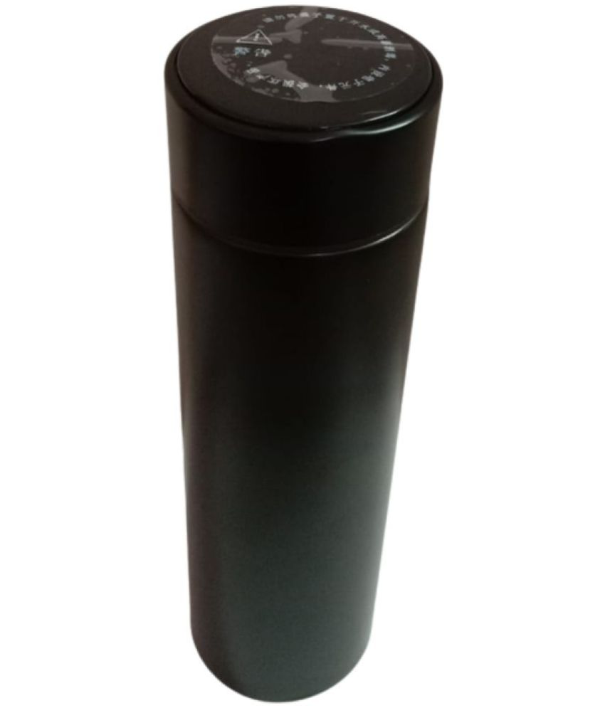     			YESKART - Black Water Bottle 500 mL ( Set of 1 )