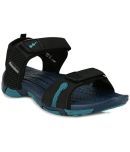 Campus - Black Men's Floater Sandals