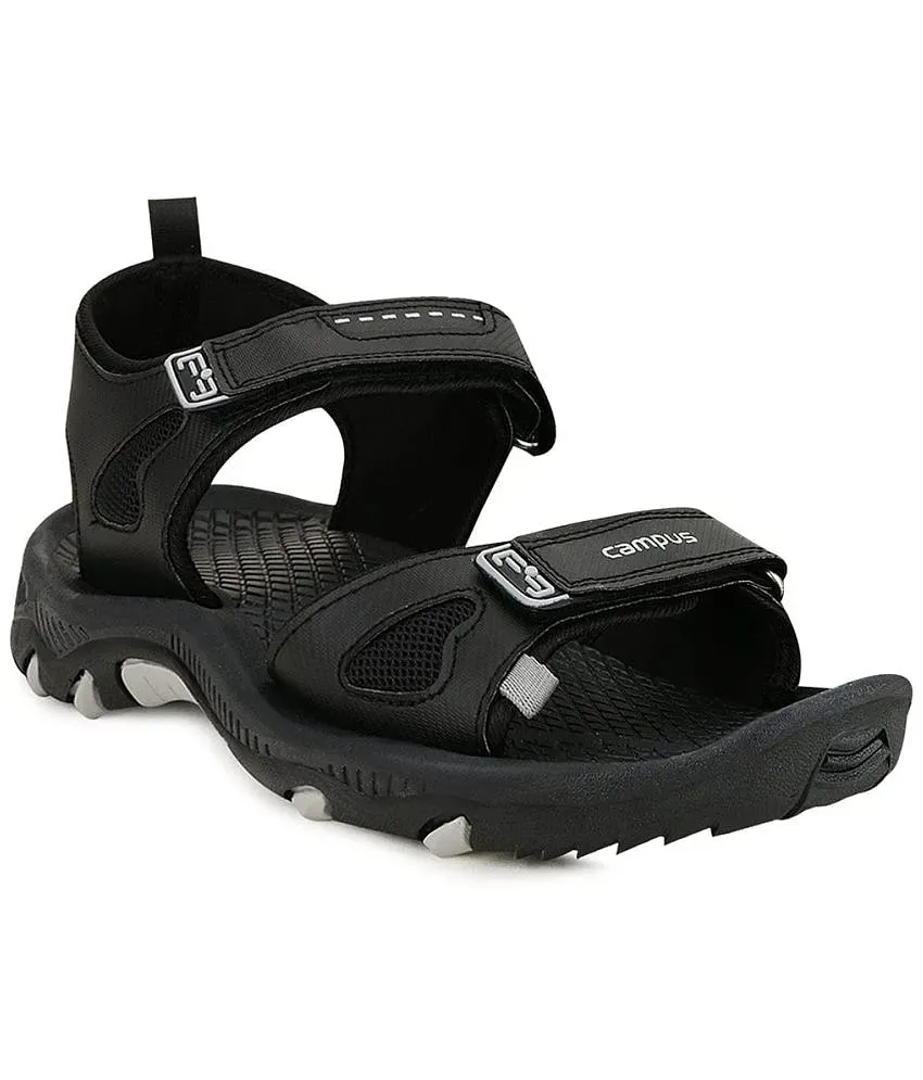 Ajanta - Black Men's Sandals - Buy Ajanta - Black Men's Sandals Online at  Best Prices in India on Snapdeal