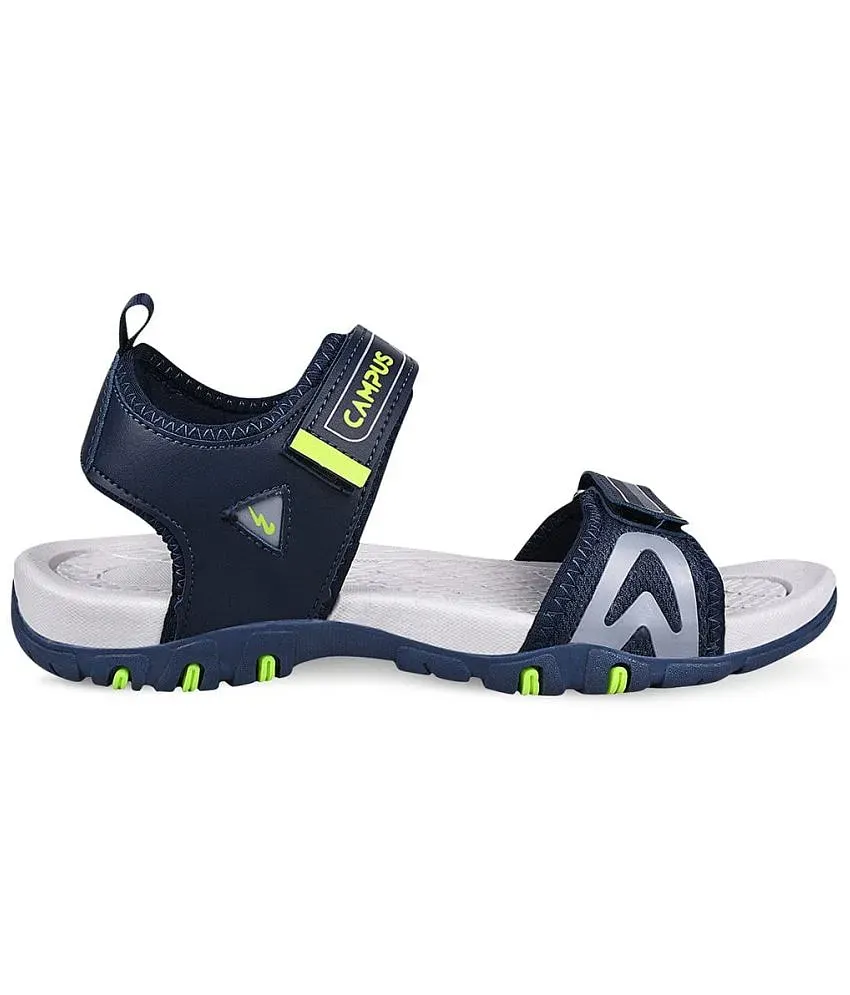 Buy Sandals For Men: 2Gc-3-2Gc-03Navy-Bright-Org799 | Campus Shoes