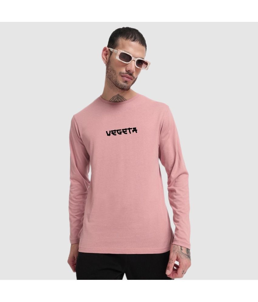     			Bewakoof - Pink Cotton Regular Fit Men's T-Shirt ( Pack of 1 )