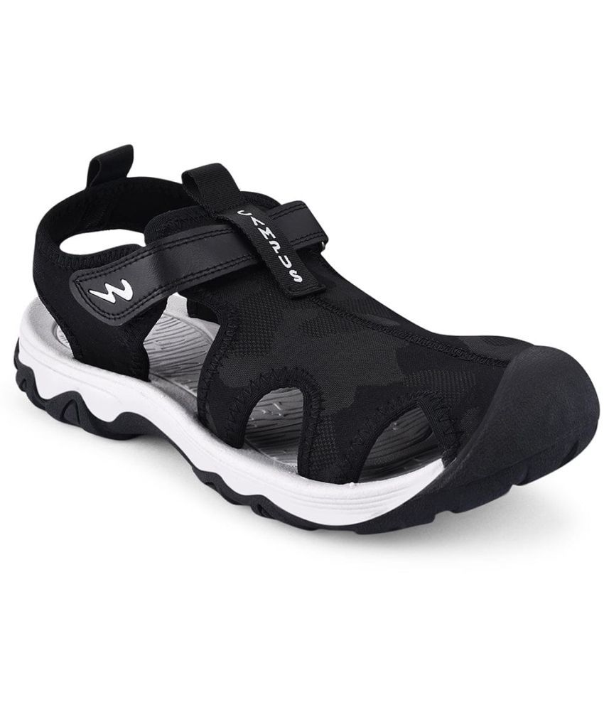     			Campus - Black Men's Sandals