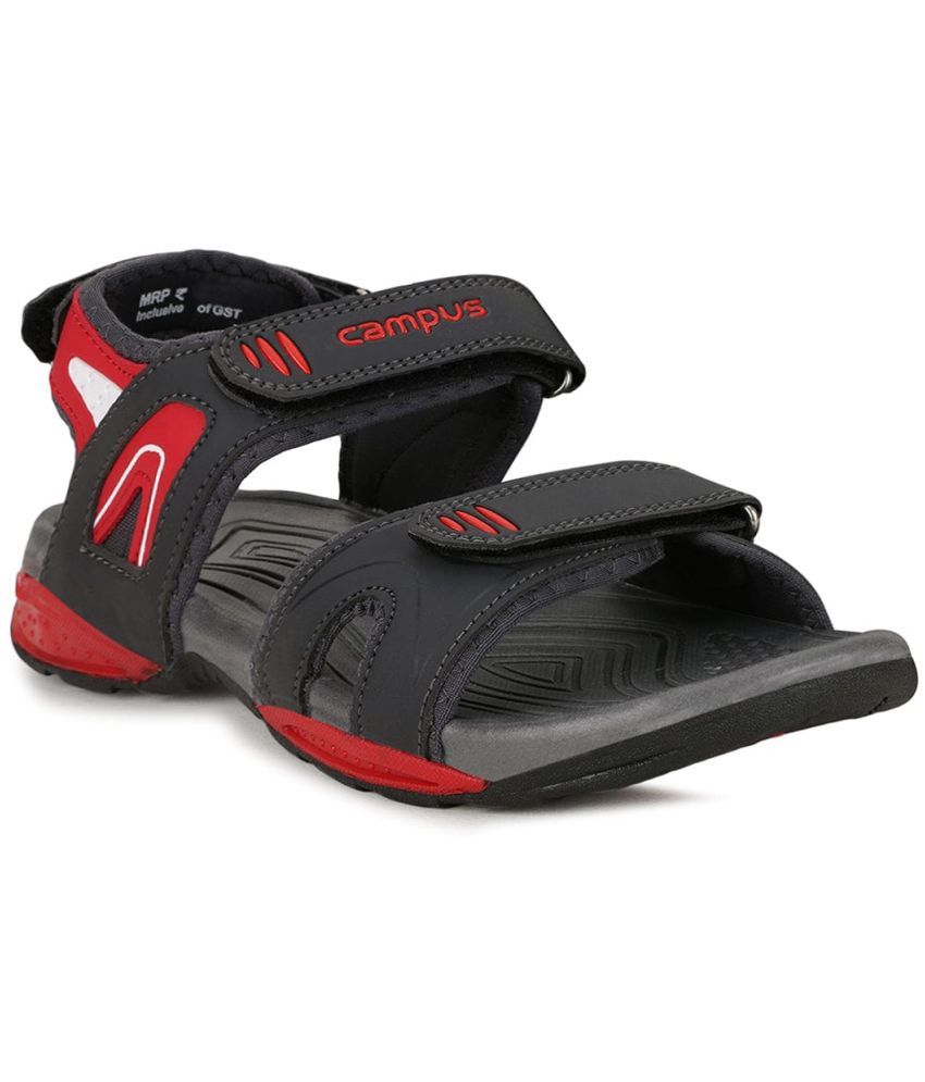     			Campus - Grey Men's Floater Sandals