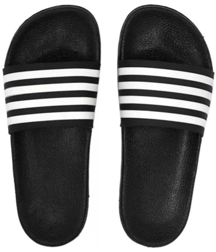     			Monoction - Black Men's Slide Flip Flop